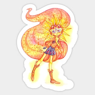 Solar Ray Sticker